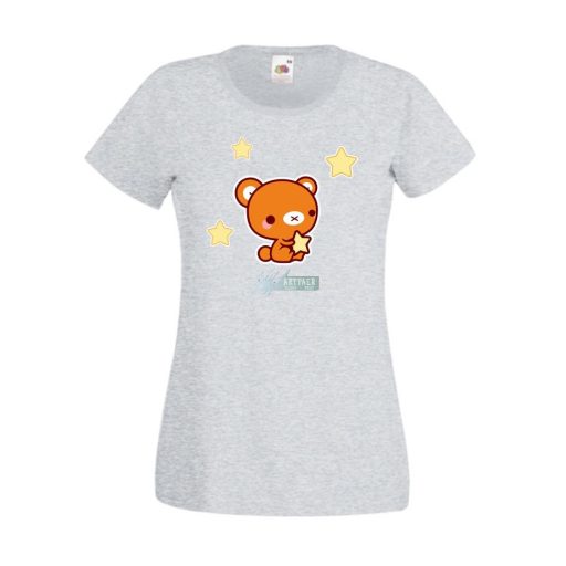 Kicsikék - Maci női rövid ujjú póló