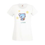 Kicsikék - Kék maci női rövid ujjú póló