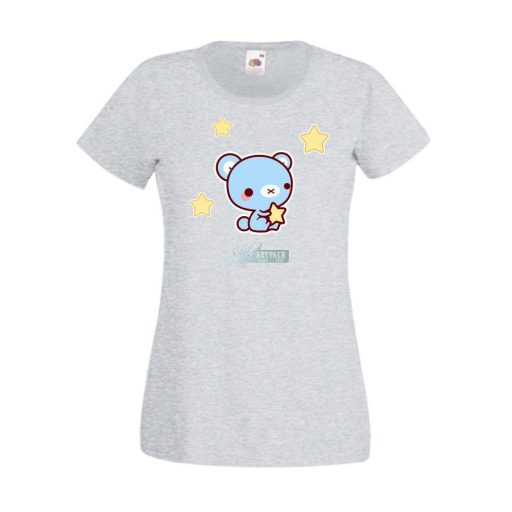 Kicsikék - Kék maci női rövid ujjú póló