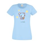 Kicsikék - Kék maci női rövid ujjú póló