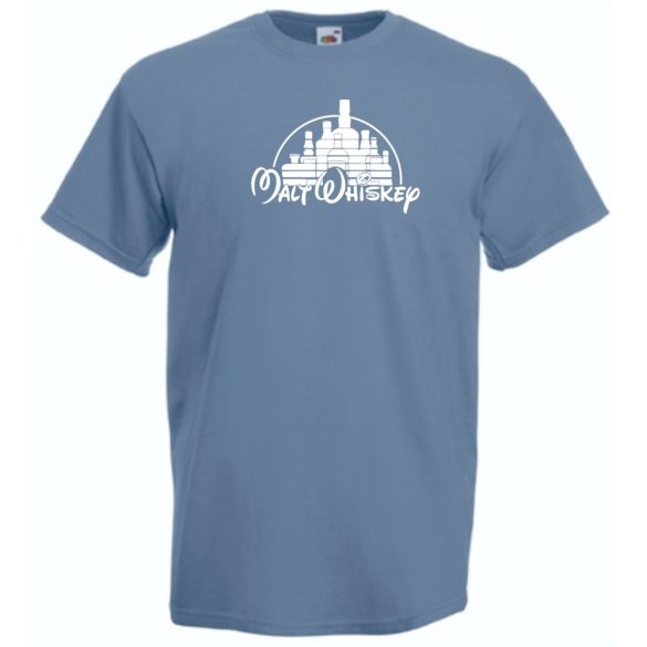 Malt Whiskey - kastély férfi rövid ujjú póló
