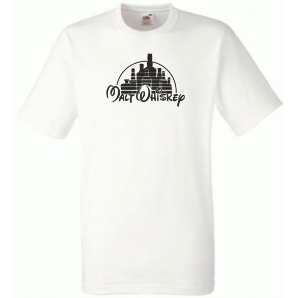 Malt Whiskey - kastély férfi rövid ujjú póló