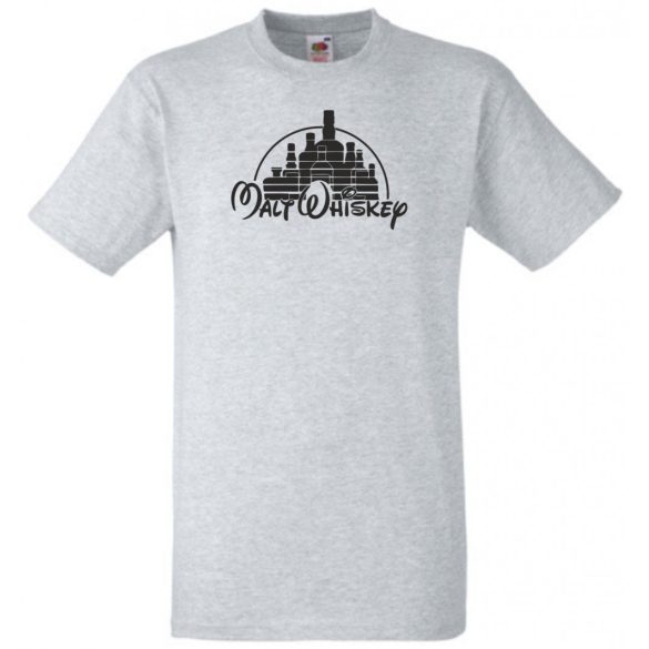 Malt Whiskey - kastély férfi rövid ujjú póló