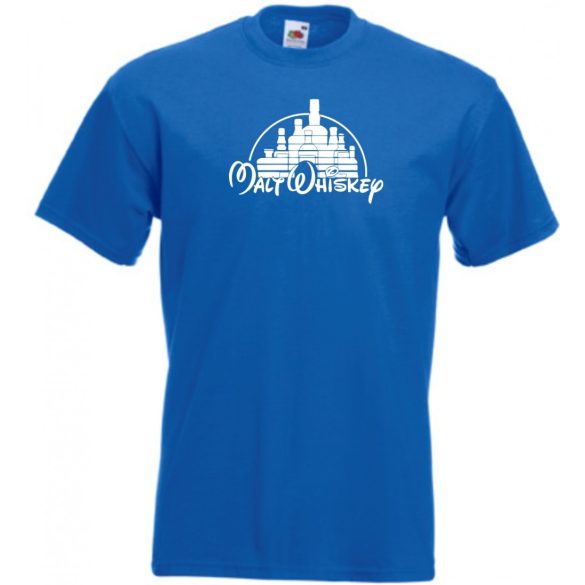 Malt Whiskey - kastély férfi rövid ujjú póló