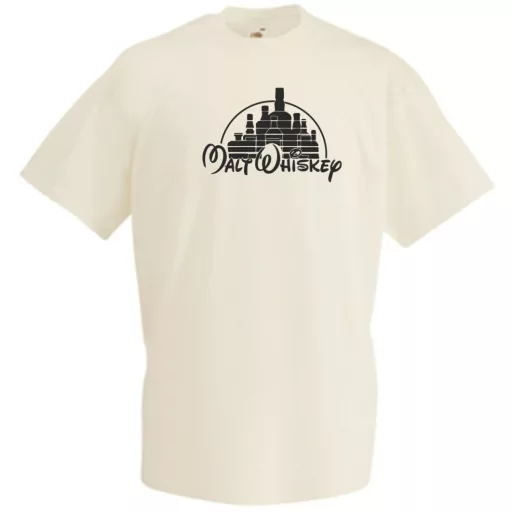 Malt Whiskey - kastély férfi rövid ujjú póló