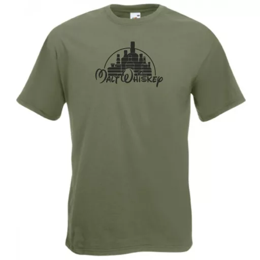 Malt Whiskey - kastély férfi rövid ujjú póló