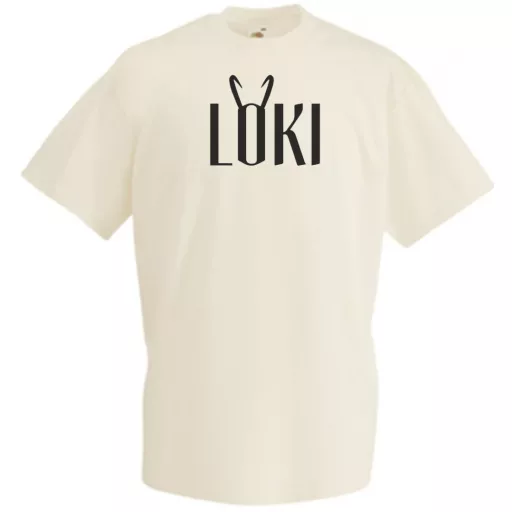 Hősök Loki szöveg férfi rövid ujjú póló