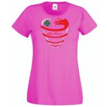 Auto fan Alfa Romeo absztrakt hűtőrács női rövid ujjú póló