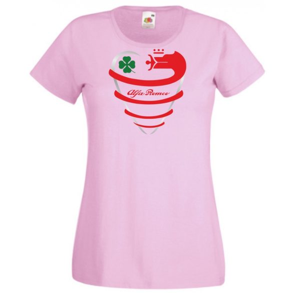 Auto fan Alfa Romeo absztrakt hűtőrács női rövid ujjú póló