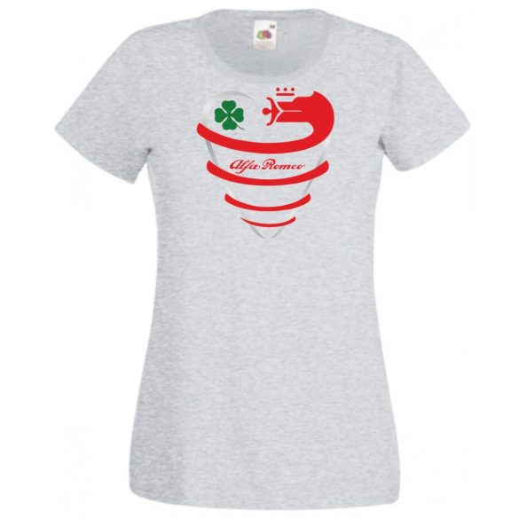 Auto fan Alfa Romeo absztrakt hűtőrács női rövid ujjú póló