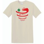 Auto fan Alfa Romeo absztrakt hűtőrács férfi rövid ujjú póló