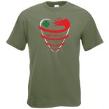 Auto fan Alfa Romeo absztrakt hűtőrács férfi rövid ujjú póló