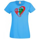 Auto fan I Love My Alfa Romeo női rövid ujjú póló