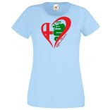 Auto fan I Love My Alfa Romeo női rövid ujjú póló