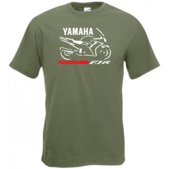 Motor fan Yamaha FJR férfi rövid ujjú póló