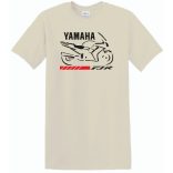 Motor fan Yamaha FJR férfi rövid ujjú póló