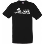 Humor Italozás - Save Water Drink Beer férfi rövid ujjú póló