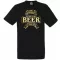 Humor Italozás - You can''t buy Happiness But You Can Buy Beer férfi rövid ujjú póló