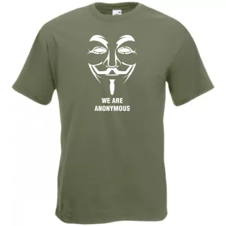 Anonymous férfi rövid ujjú póló