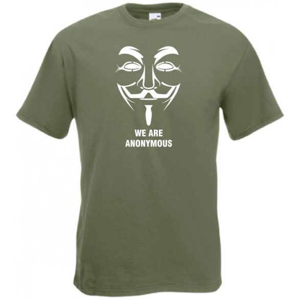 Anonymous férfi rövid ujjú póló
