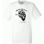 Kerékpáros szív - Bike heart férfi rövid ujjú póló