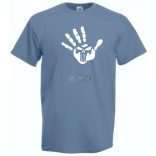 Büntető kéz férfi rövid ujjú póló