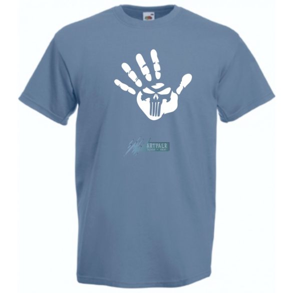 Büntető kéz férfi rövid ujjú póló