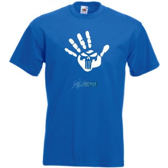 Büntető kéz férfi rövid ujjú póló