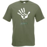 Büntető kéz férfi rövid ujjú póló