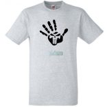 Büntető kéz férfi rövid ujjú póló