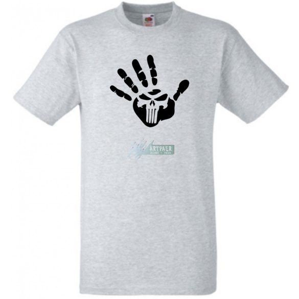 Büntető kéz férfi rövid ujjú póló