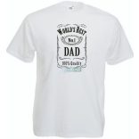 World Best N 1 DAD férfi rövid ujjú póló