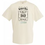World Best N 1 DAD férfi rövid ujjú póló