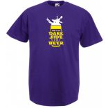 Dark Side of the Beer férfi rövid ujjú póló