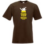 Dark Side of the Beer férfi rövid ujjú póló