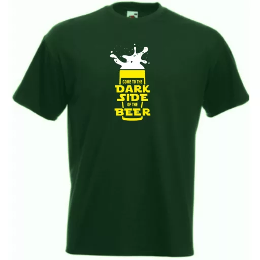Dark Side of the Beer férfi rövid ujjú póló