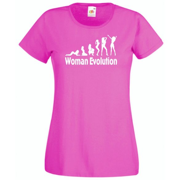 Woman Evolution női rövid ujjú póló