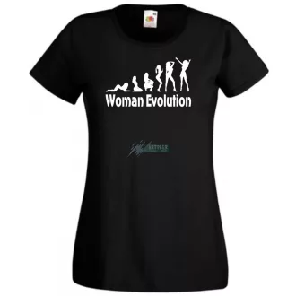 Woman Evolution női rövid ujjú póló