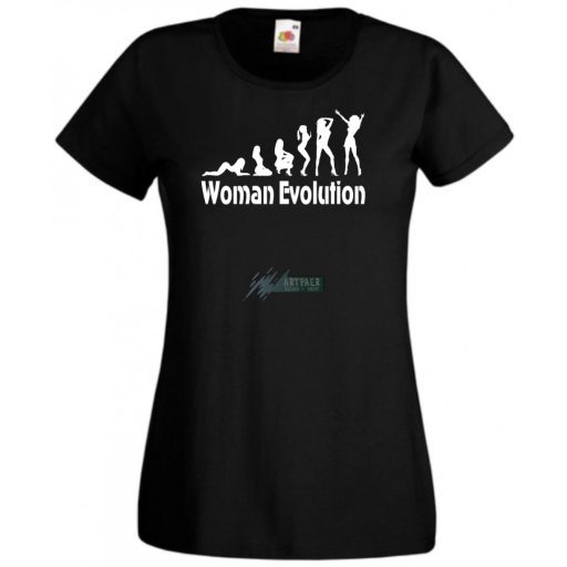 Woman Evolution női rövid ujjú póló
