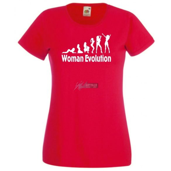 Woman Evolution női rövid ujjú póló