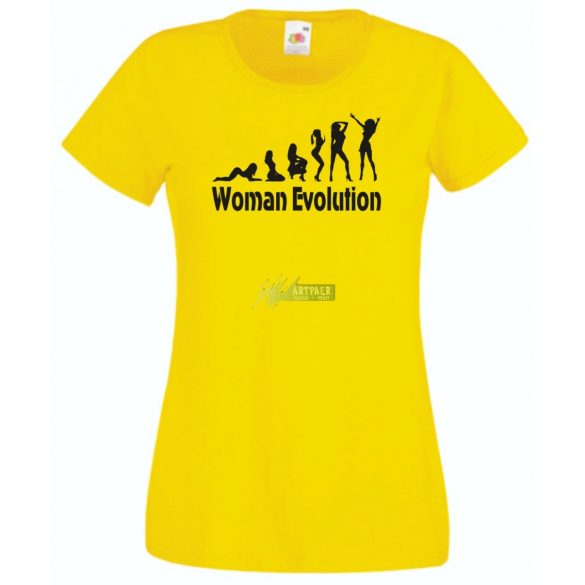 Woman Evolution női rövid ujjú póló