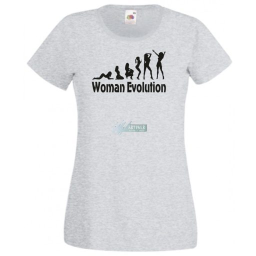 Woman Evolution női rövid ujjú póló