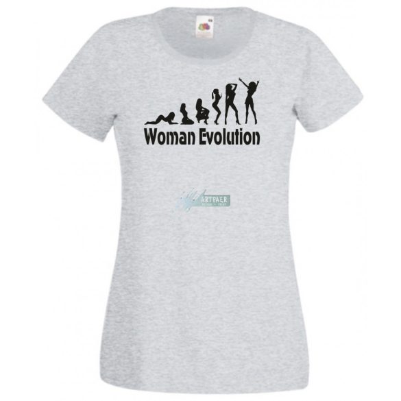 Woman Evolution női rövid ujjú póló
