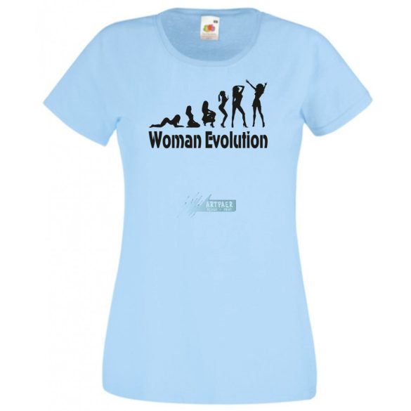 Woman Evolution női rövid ujjú póló