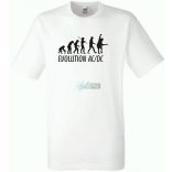 Evolution Rock Star AC DC férfi rövid ujjú póló