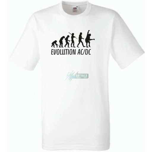 Evolution Rock Star AC DC férfi rövid ujjú póló