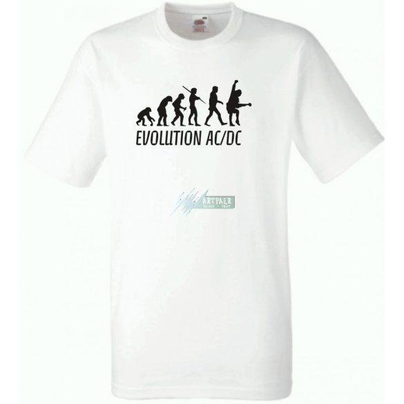 Evolution Rock Star AC DC férfi rövid ujjú póló