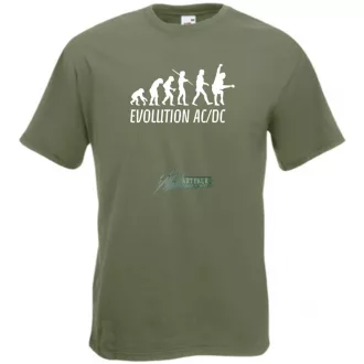 Evolution Rock Star AC DC férfi rövid ujjú póló