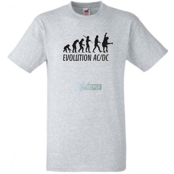Evolution Rock Star AC DC férfi rövid ujjú póló