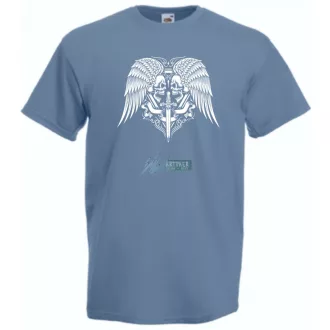 Skull angel férfi rövid ujjú póló